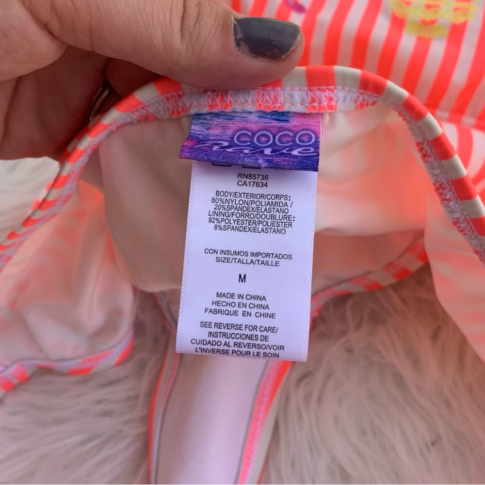 Coco Rave Flamingo Striped Bikini - Picture 7 of 8